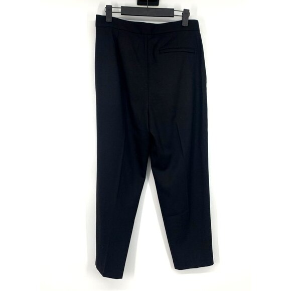 Away Luggage Travel Pants Black The Laid Back Trouser Wool Blend NWT - Picture 8 of 11